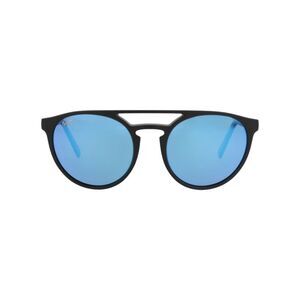 Maui Jim Round-Frame Injection Sunglasses Black Unisex-Adult